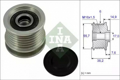 WILMINK GROUP wg1253596 -  Механизм свободного хода генератора